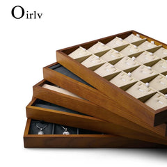 Oirlv Wooden Jewelry Display