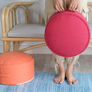 Cushion Yoga Round Cushion Futon