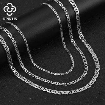 Flat Mariner Chain Necklace