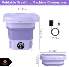 2 in 1 Mini Washing & Drying Machine